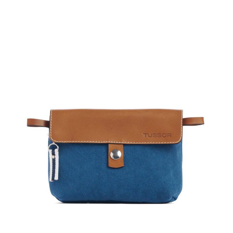 Pochette Mobile Bleu canard