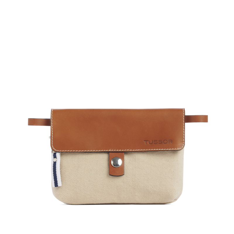 Pochette Mobile Grège