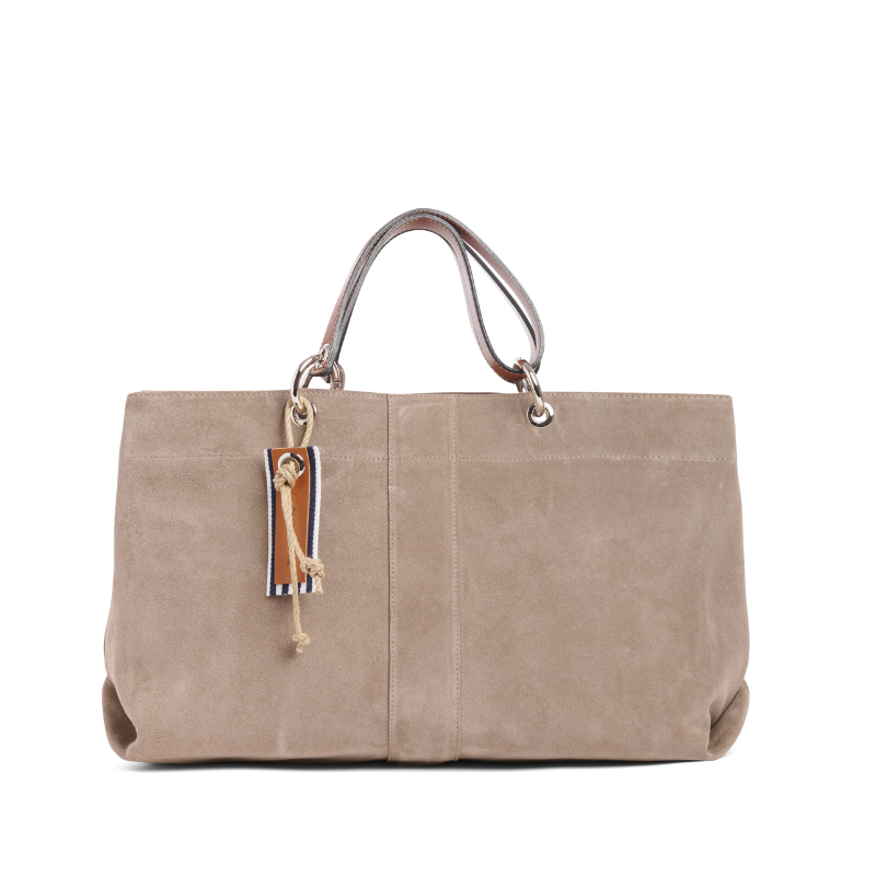 Canotage Medium Cuir Velours Galet