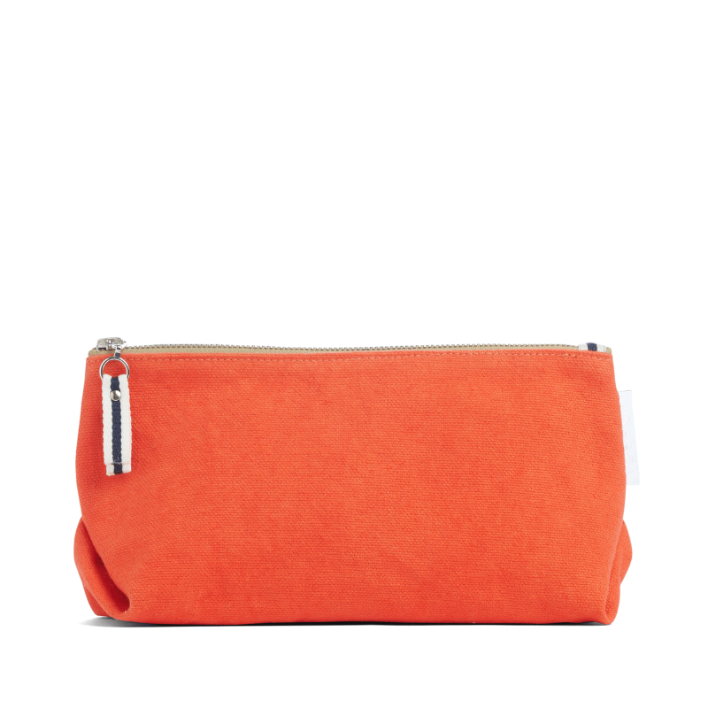 trousse coton corail