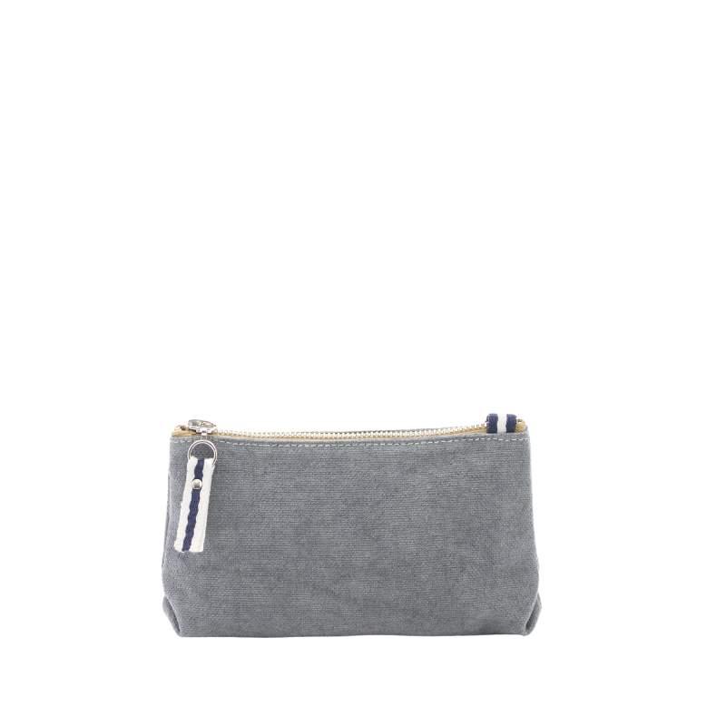 Trousse toile small Gris